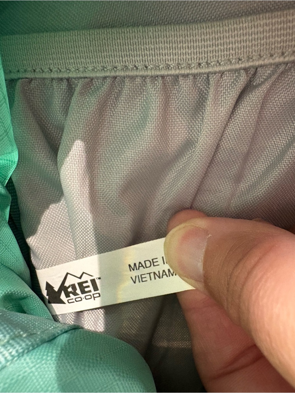 REI Co-op Traverse35 Women’s Medium Light Teal and Gray Hiking Backpack - Picture 5 of 13